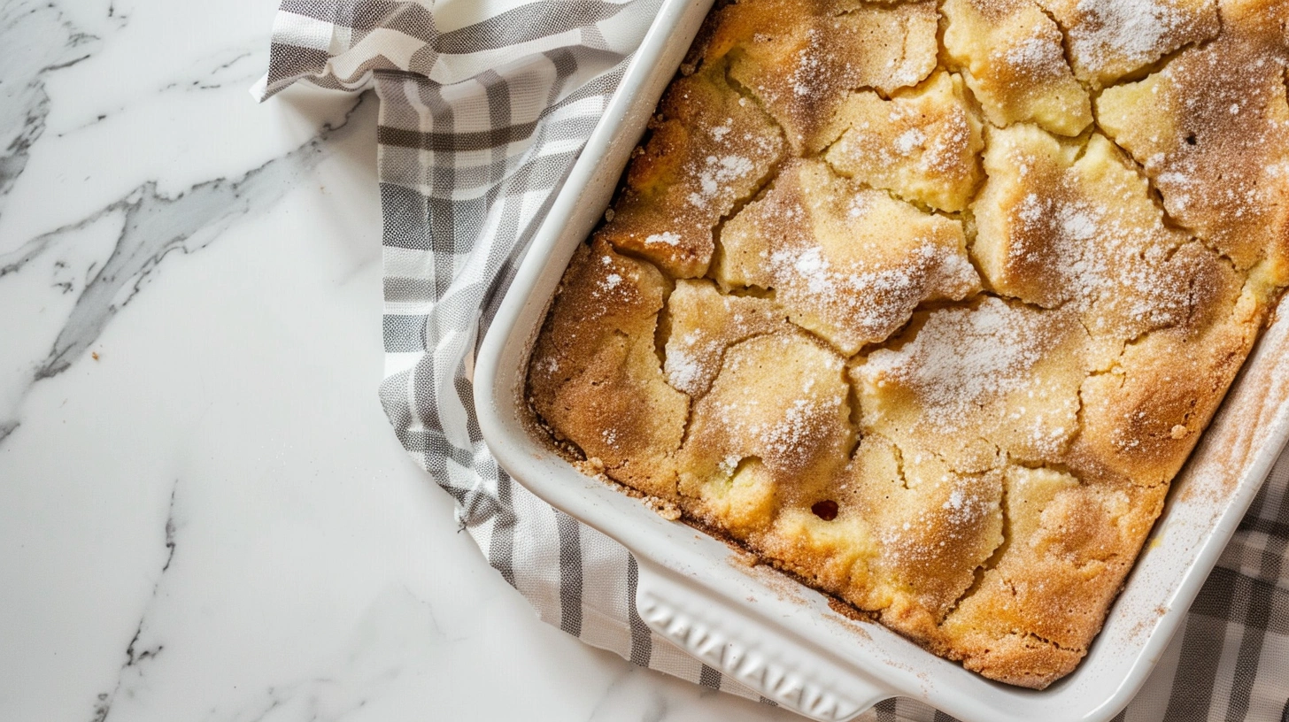 Snickerdoodle cobbler