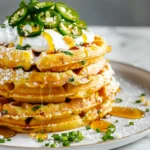 Cheddar_Jalapeno_Cornbread_Waffles