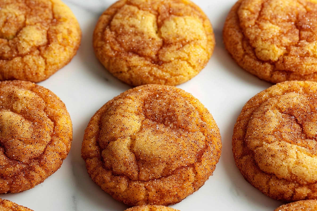 Pumpkin Snickerdoodle Cookies