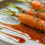 maple glazed carrots