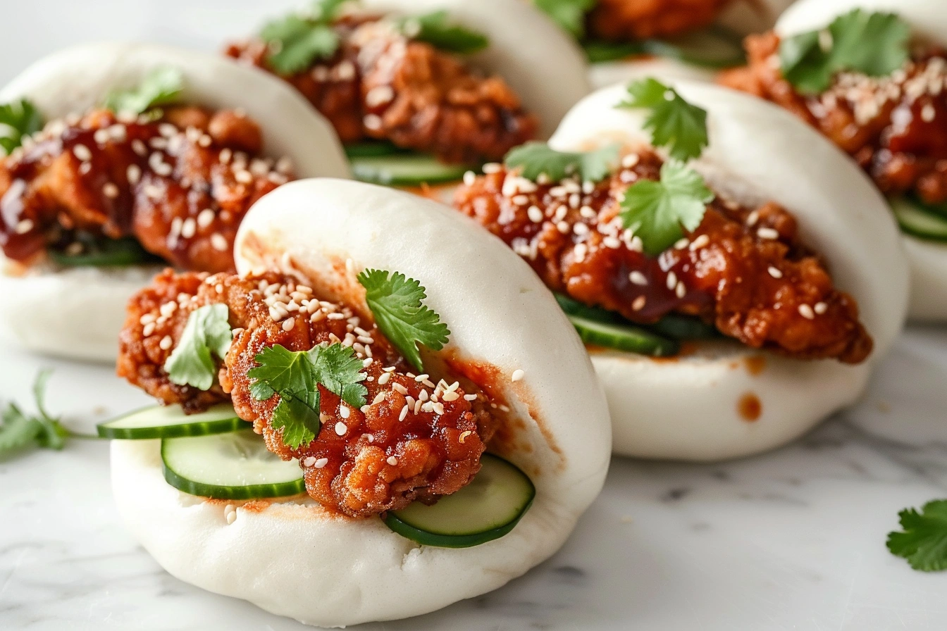 Korean Fried Chicken Bao
