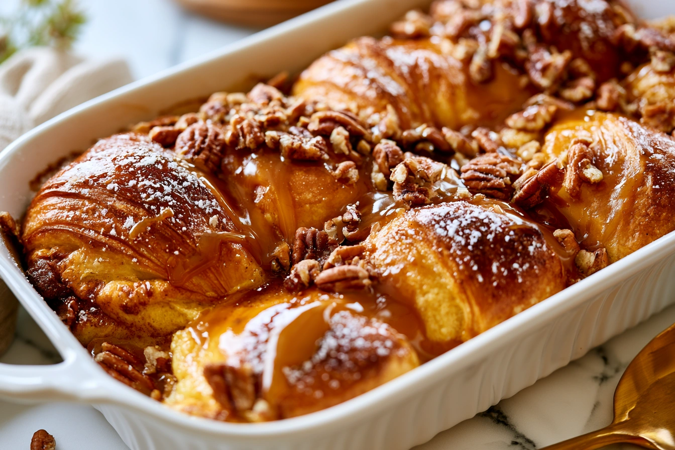 croissant french toast bake
