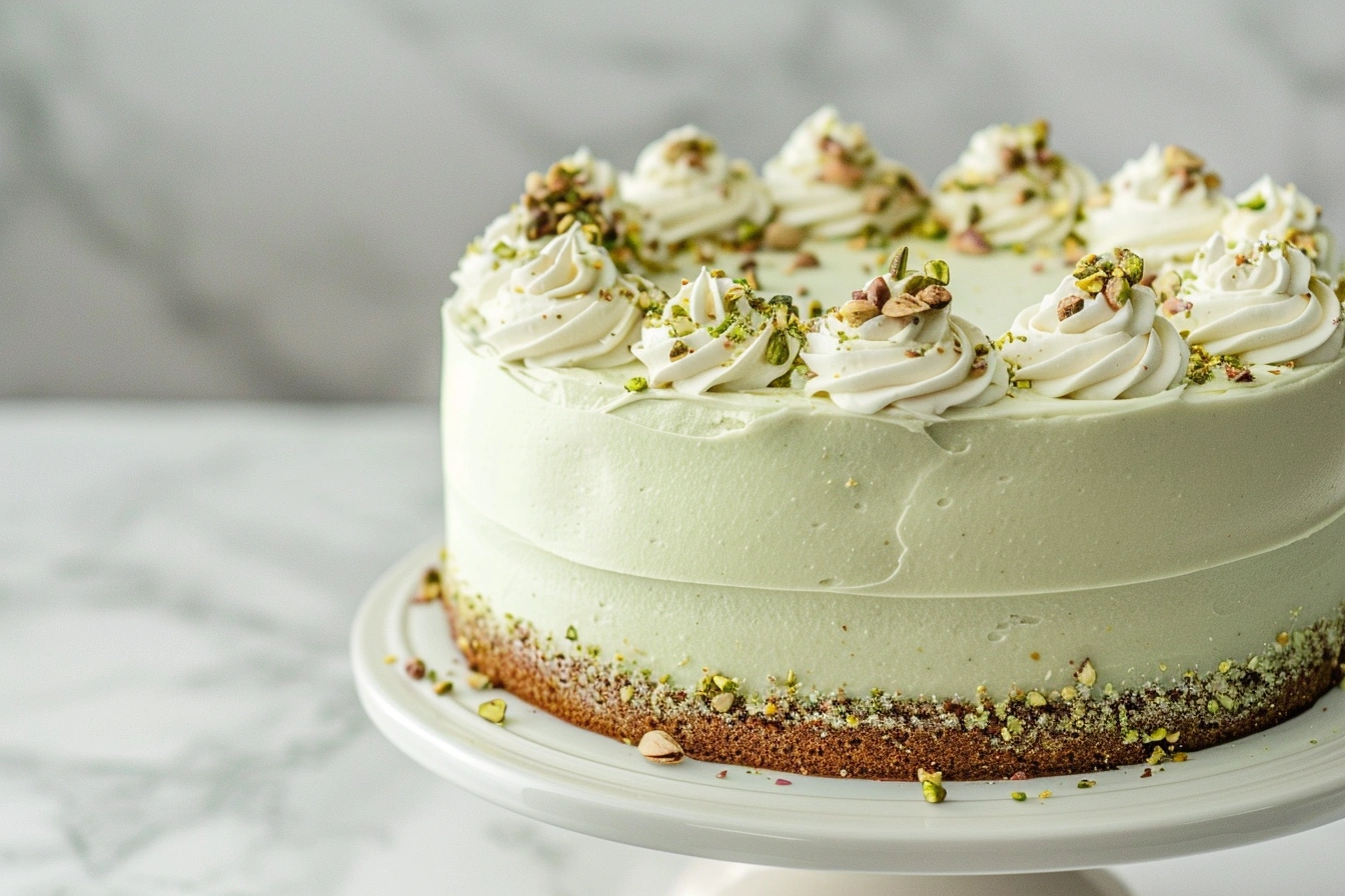 Pistachio cake